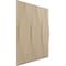 Ekena Millwork 19 5/8in. W x 19 5/8in. H Willow EnduraWall Decorative 3D Wall Panel Covers 2.67 Sq. Ft. WP20X20WWGBE - alternate 6